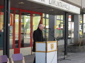 Vasemmistoliiton poliittinen sihteeri Jussi Saramo, jonka oma kansanedustajapaikka jäi harmittavasti noin sadan äänen päähän. 